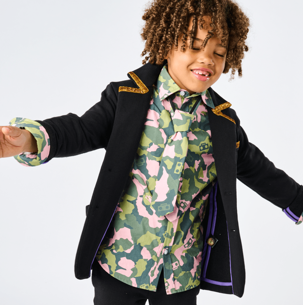 The “modern hoodie” from StereoType Kids. Credit: Brendan Mainini