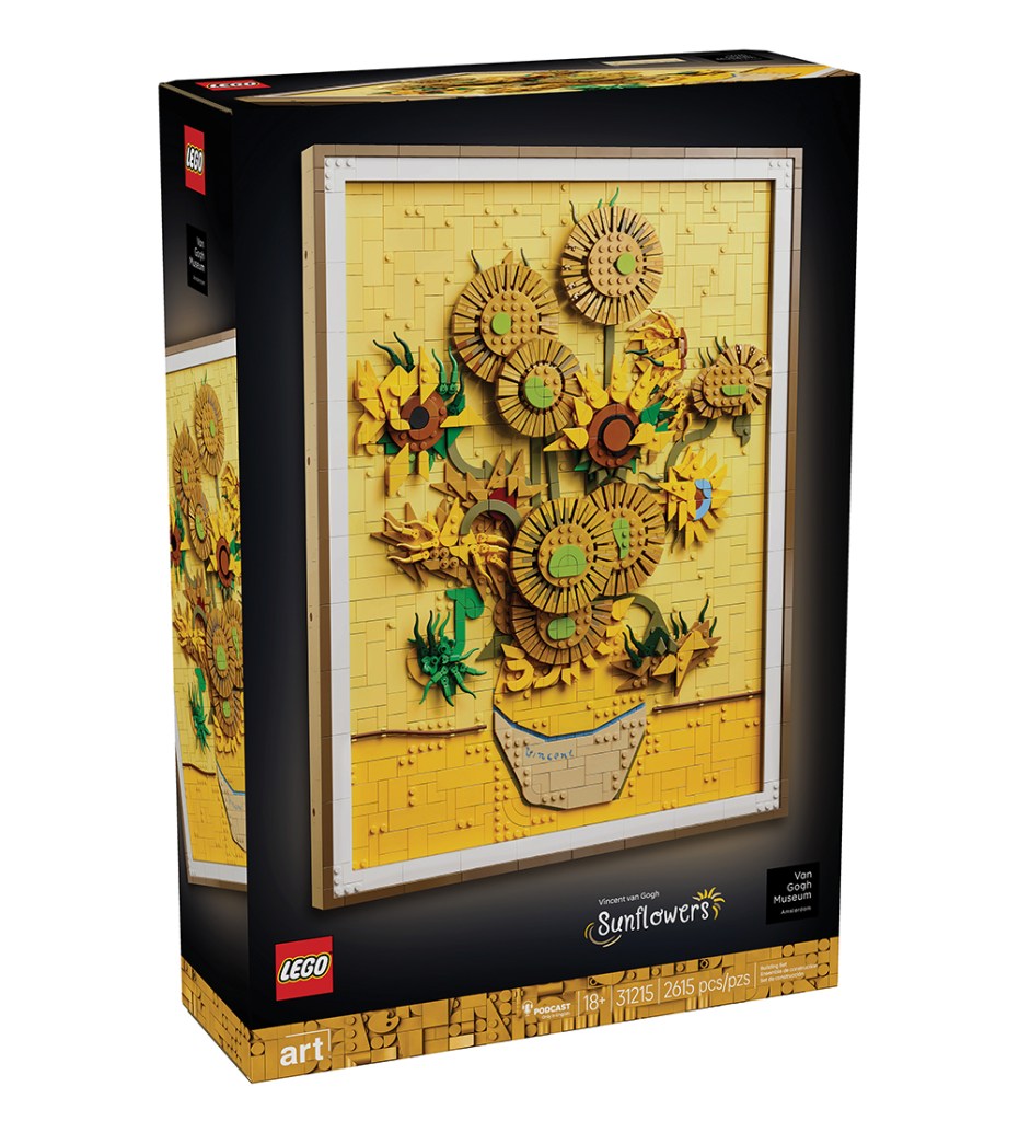 Lego Vincent van Gogh Sunflowers