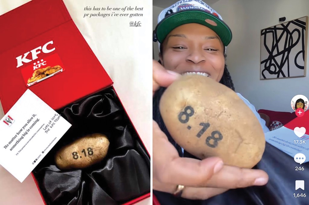 KFC potato mailer