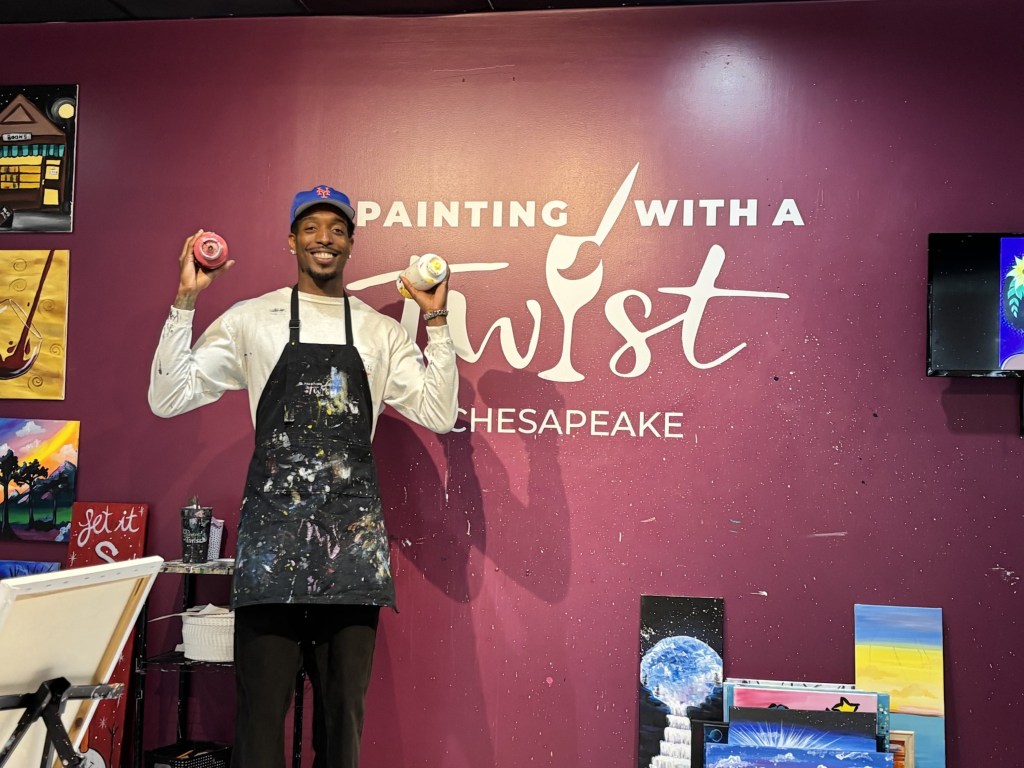 Michael Cherry. Credit: Painting with a Twist